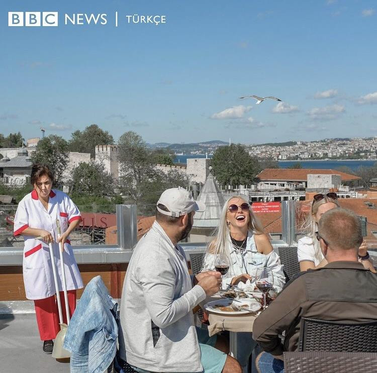 'Tam kapanma' döneminde İstanbul'dan bir kare - Resim : 1