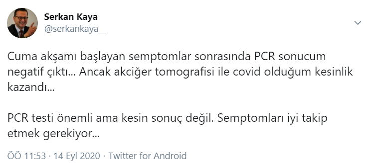 NTV Cumhurbaşkanlığı muhabiri Coronavirus'e yakalandı - Resim : 1
