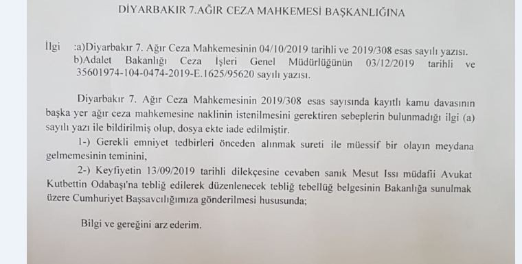 Müzeyyen Boylu davasının başka ile nakil talebi reddedildi - Resim : 1