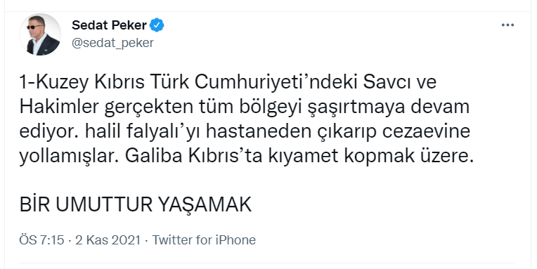 Peker: Kıbrıs'ta kıyamet kopmak üzere - Resim : 1