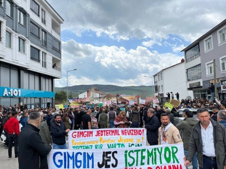 Varto'da JES'e karşı miting | Uçar: Bu memleket bizim, bırakmayacağız - Resim : 1