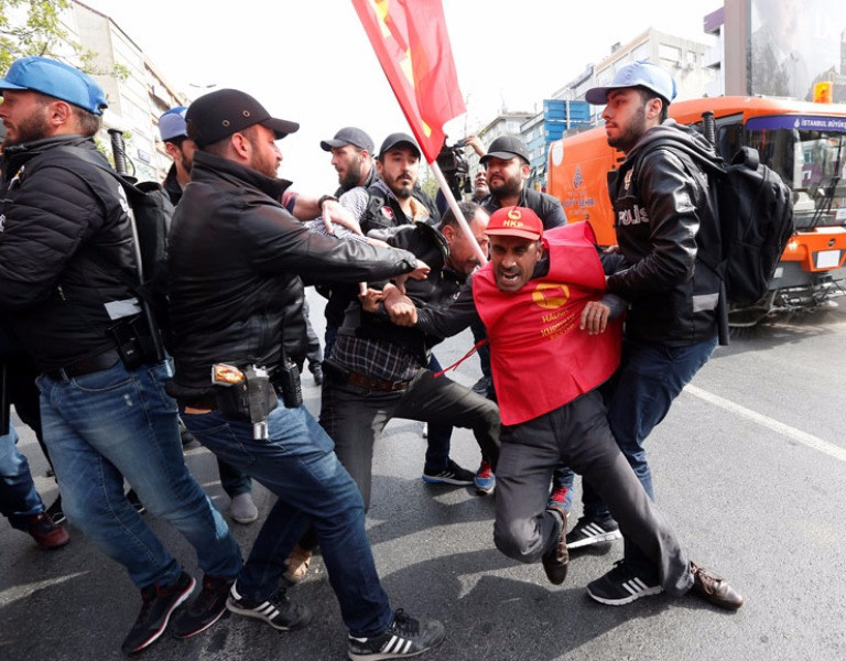 Fotoğraflarla 1 Mayıs 2017 - Resim: 69