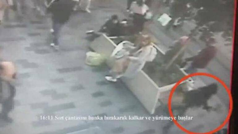 İstiklal saldırısında dakika dakika kamera görüntüleri - Resim: 5