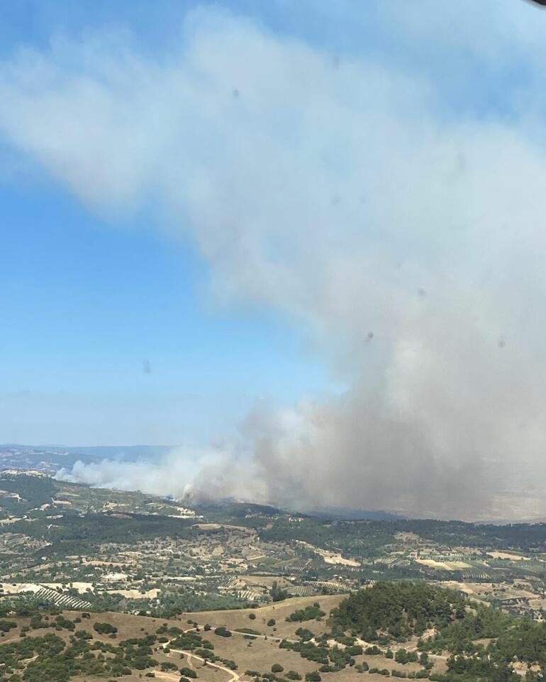 Muğla'da çıkan yangın kontrol altına alındı - Resim : 2