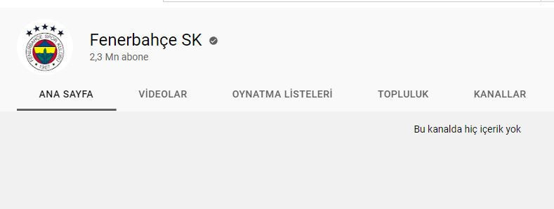 Fenerbahçe'nin Youtube hesabı çalındı - Resim : 2