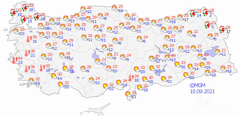 Meteoroloji hafta sonu hava nasıl olacağını duyurdu - Resim : 1