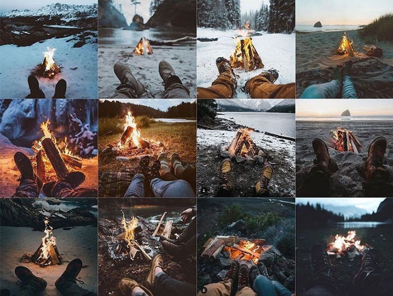 Instagram'da birbirinin aynı fotoğraflar - Resim: 39