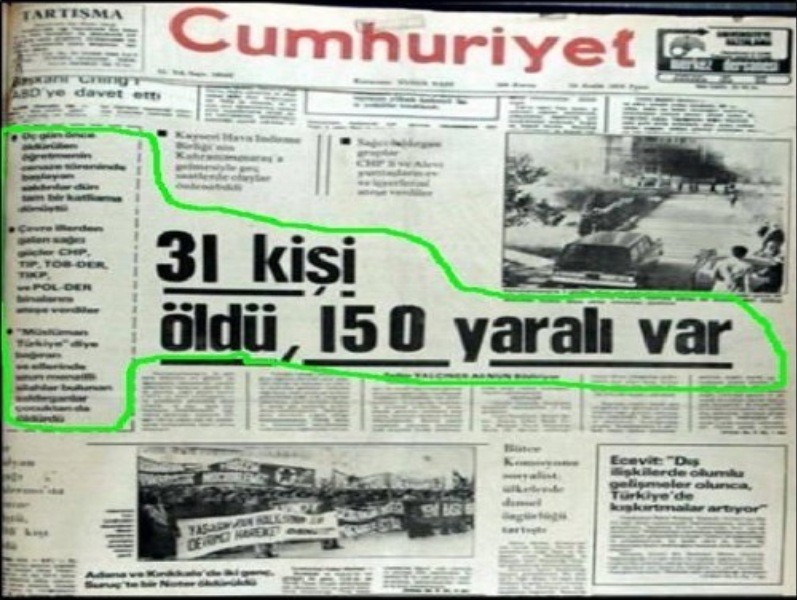 40. yılında Maraş Katliamı: Dönemin gazeteleri ne yazdı? - Resim: 15