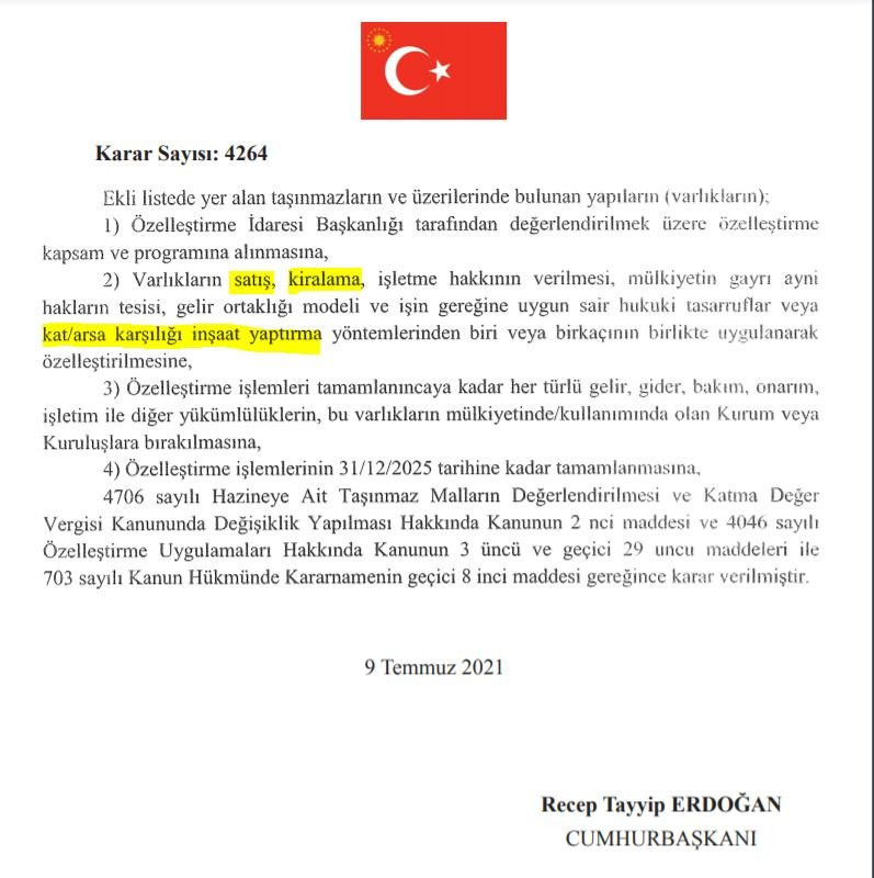 Çoğu Ege ve Akdeniz sahillerinde bulunan çok sayıda arazi ve tesis için özelleştirme kararı - Resim : 2