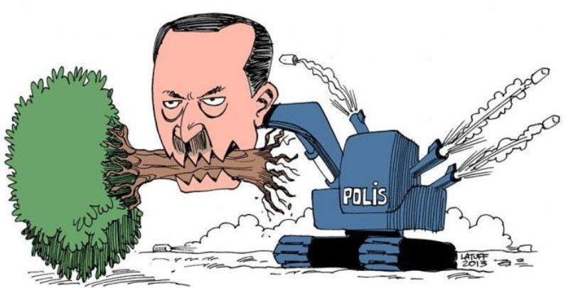 Carlos Latuff'un 'Erdoğan'lı karikatürleri - Resim: 14