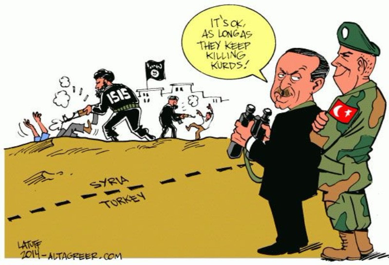 Carlos Latuff'un 'Erdoğan'lı karikatürleri - Resim: 22