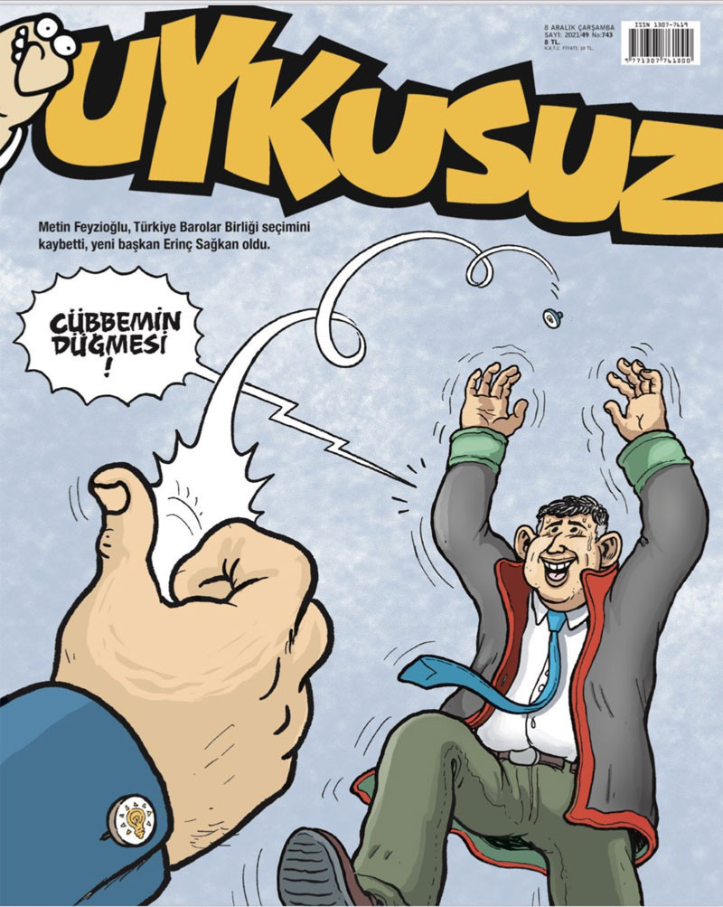 Metin Feyzioğlu'nun gidişi karikatür dergilerine kapak oldu - Resim : 1