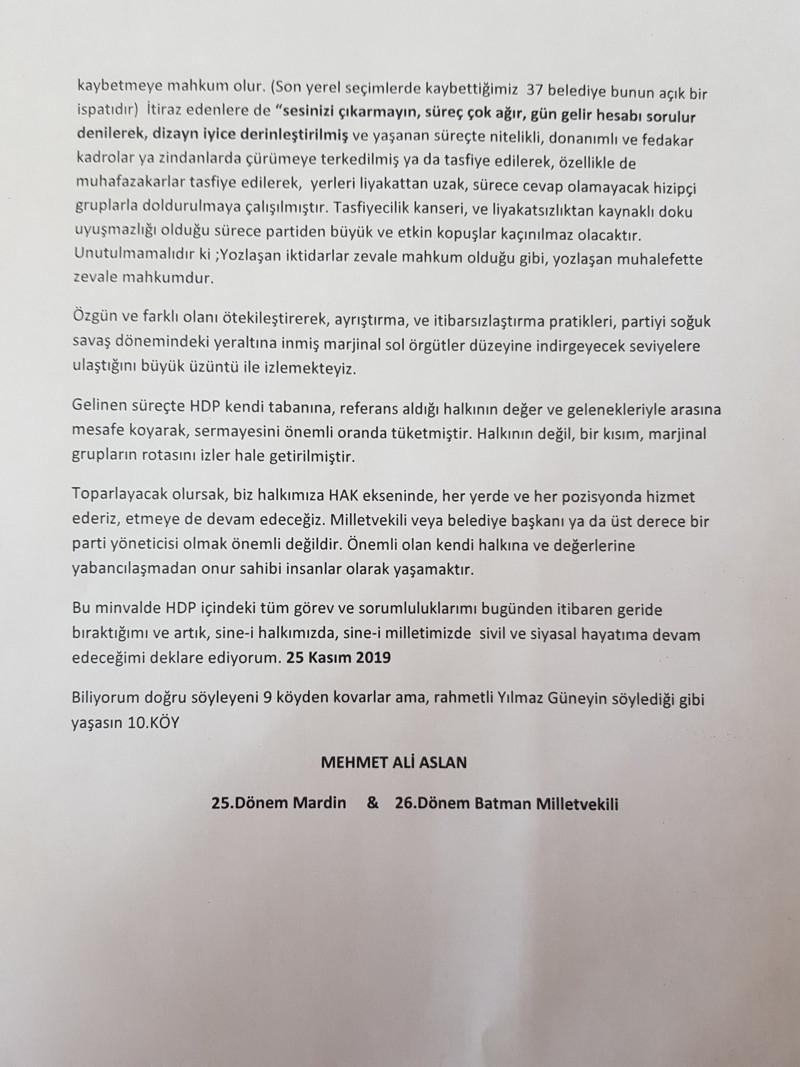 HDP yönetimini 'hizipçilik'le suçlayıp istifa etti - Resim : 3
