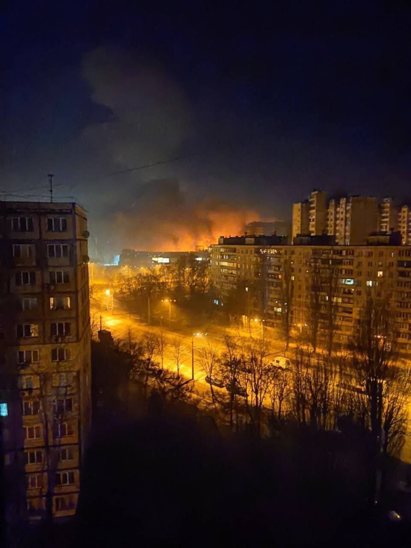 Kiev'e ağır saldırı - Resim : 1