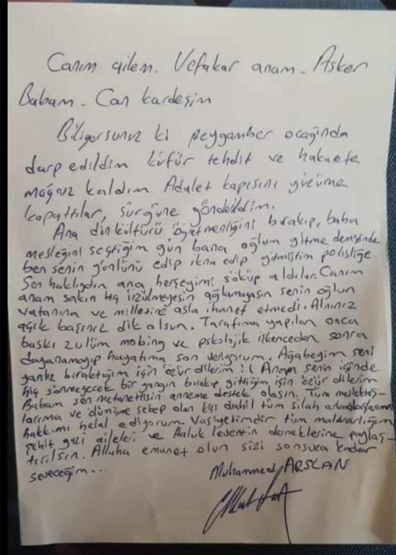 İntihar mektubu bırakan polis ortadan kayboldu - Resim : 1
