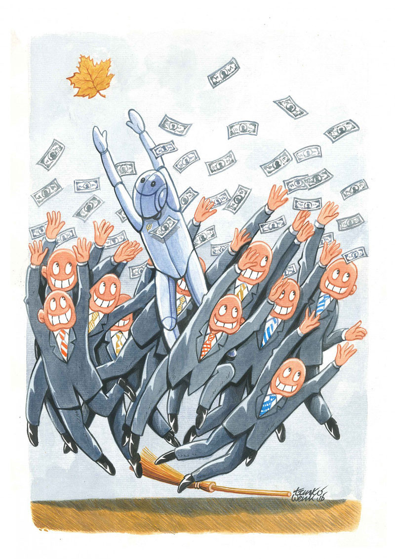 33. Aydın Doğan Uluslararası Karikatür Yarışması - Resim: 13