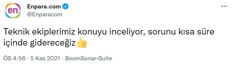 Finansbank ve Enpara'da yaşanan para gönderme sorunuyla ilgili resmi açıklama geldi - Resim : 1