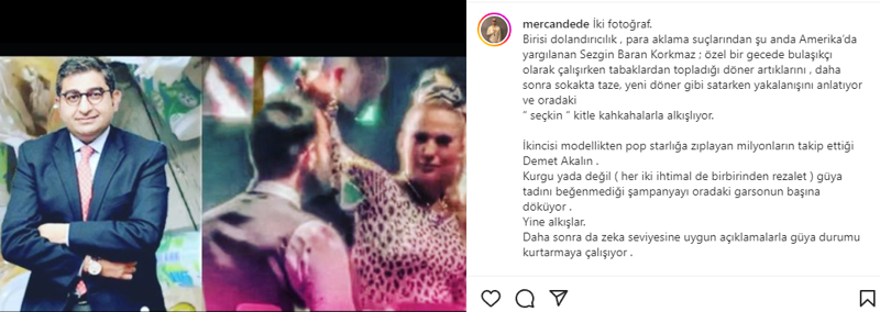 Mercan Dede, Sezgin Baran Korkmaz ve Demet Akalın’ın 'benzerliklerini' yazdı - Resim : 1