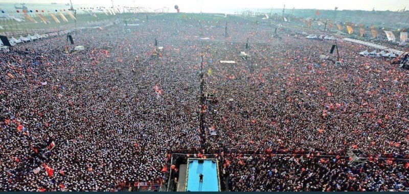 Fotoğraflarla Muharrem İnce'nin Maltepe mitingi - Resim: 11