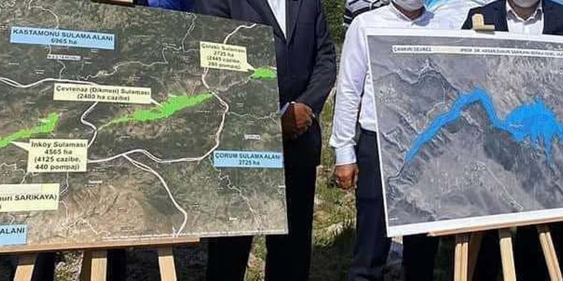 Temeli atılan 456 milyonluk liralık baraj, yapılan incelemede yerinde bulunamadı - Resim : 1