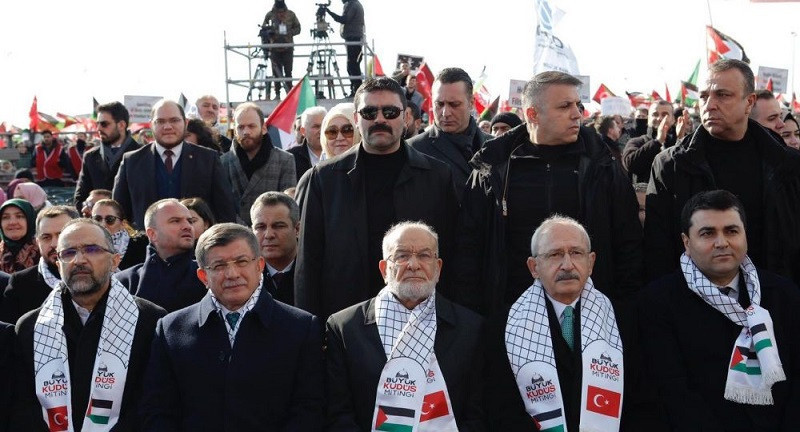 İmamoğlu Kudüs mitinginde: Güçlü olan her zaman haklı değildir - Resim : 1