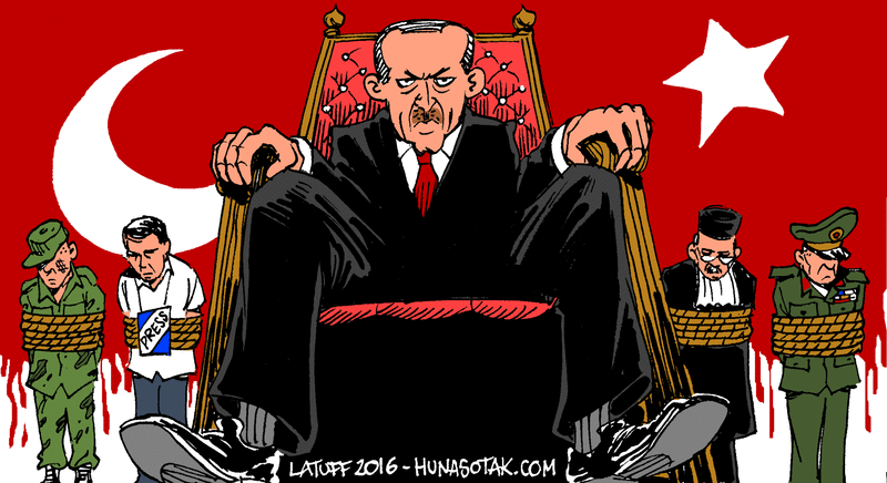 Carlos Latuff'un 'Erdoğan'lı karikatürleri - Resim: 35