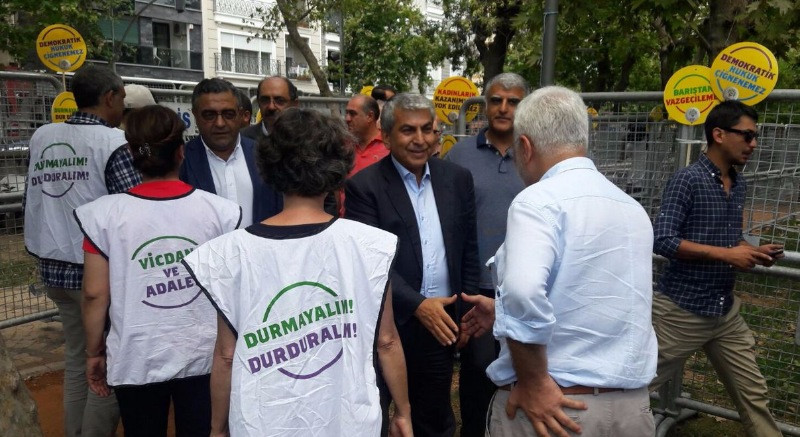 Vicdan ve Adalet Nöbeti'nden kareler - Resim: 59