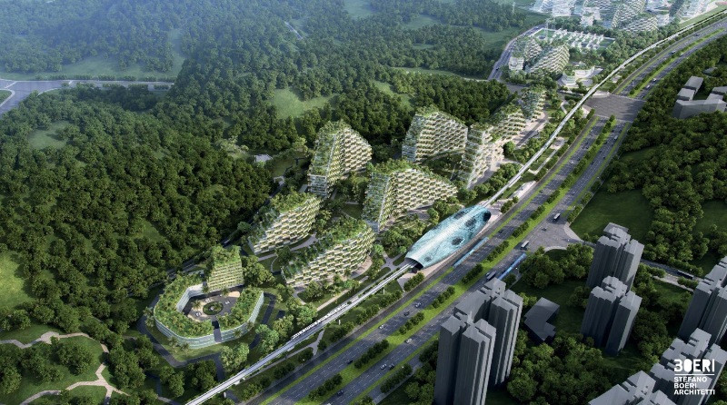 İlk orman kentinin Çin'de ve 2020'de inşa edilmesi planlanıyor - Resim: 4