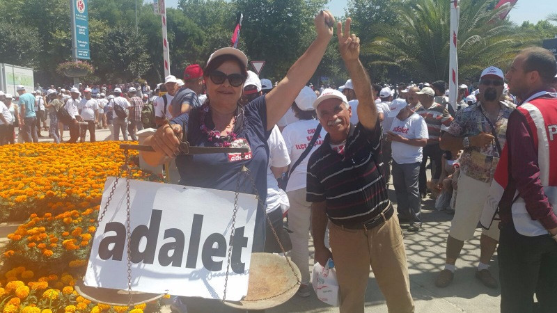Adalet Mitingi'nden kareler - Resim: 13