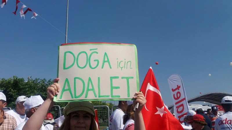 Adalet Mitingi'nden kareler - Resim: 24