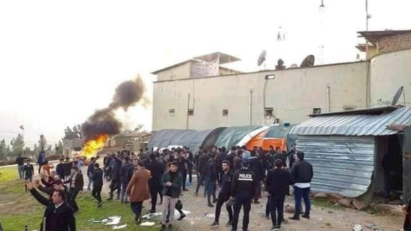 Duhok'ta siviller TSK üssünü bastı - Resim: 7