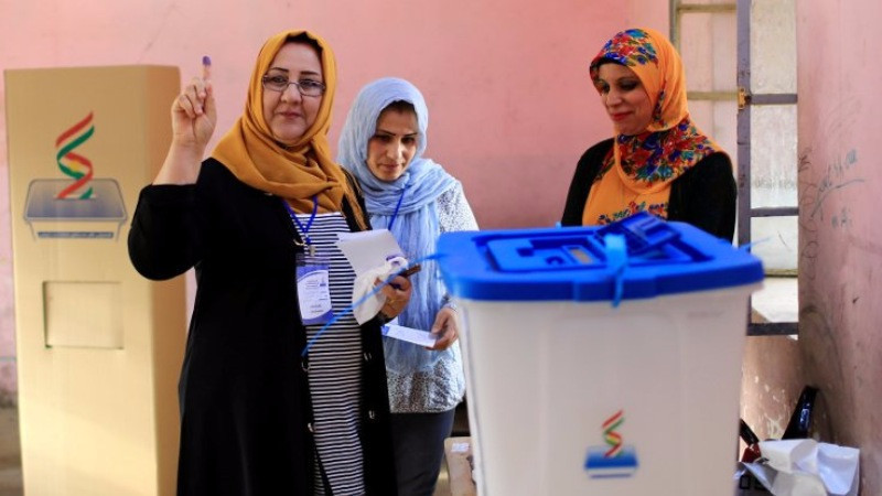 Irak Kürdistanı sandık başında - Resim: 11