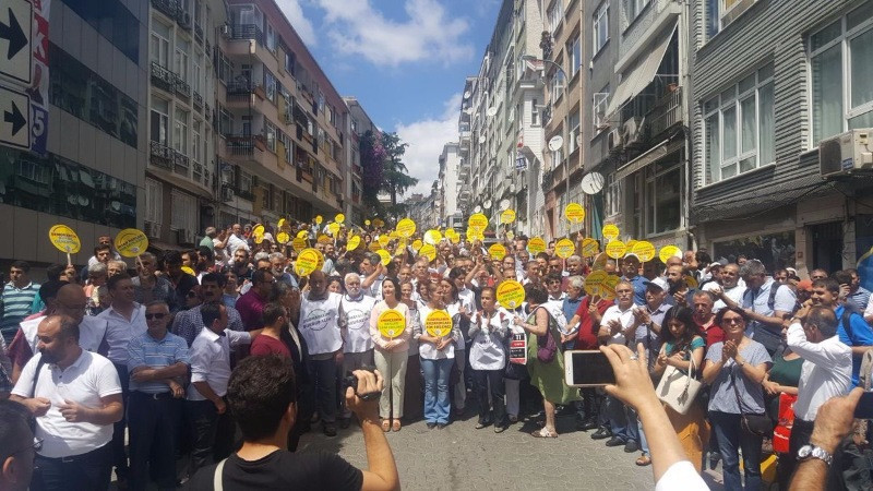 Vicdan ve Adalet Nöbeti'nden kareler - Resim: 20