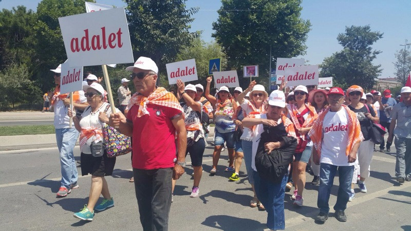 Adalet Mitingi'nden kareler - Resim: 16