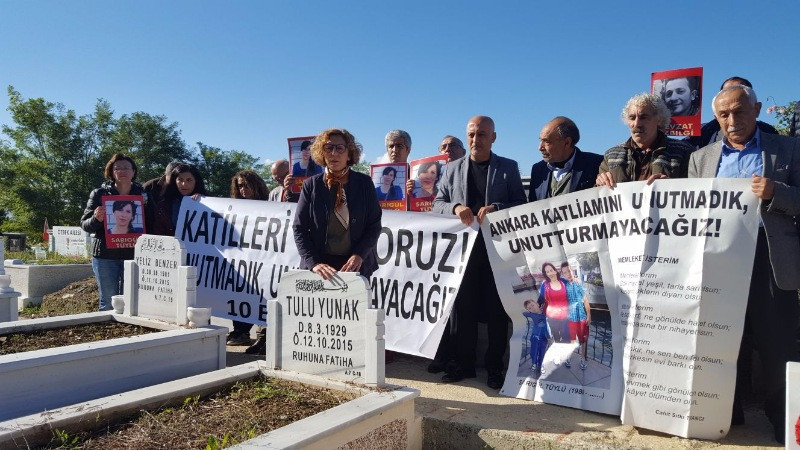 ‘Ankara katliamı’ yıldönümünde anıldı - Resim: 5