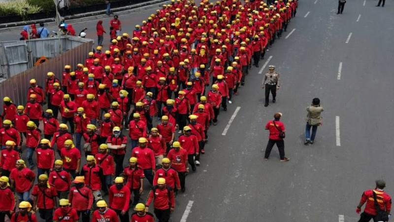 Fotoğraflarla Dünyadan 1 Mayıs - Resim: 8