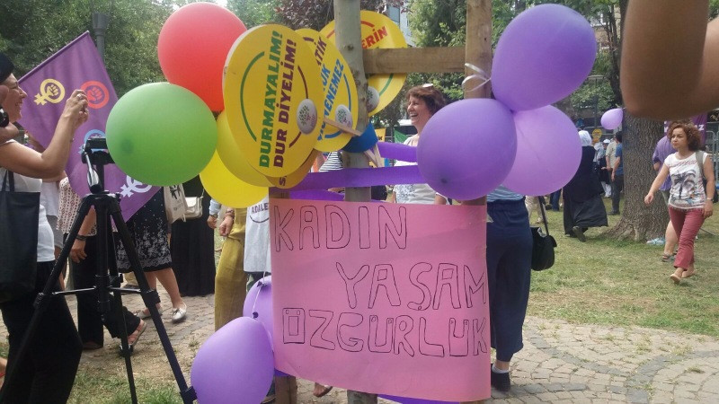 Yoğurtçu Parkı'nda kadın coşkusu - Resim: 4