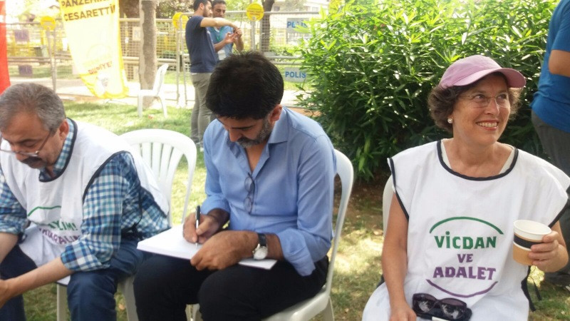 Vicdan ve Adalet Nöbeti'nden kareler - Resim: 69