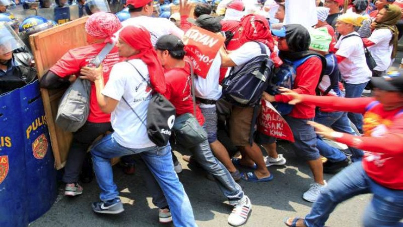 Fotoğraflarla Dünyadan 1 Mayıs - Resim: 11