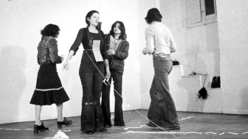 Sanat performansı vahşete döndü - Resim: 1