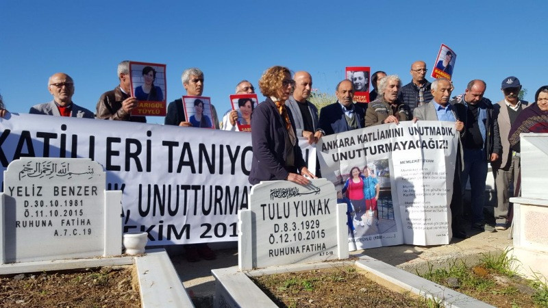 ‘Ankara katliamı’ yıldönümünde anıldı - Resim: 6