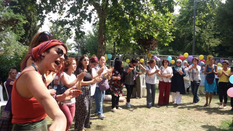 Yoğurtçu Parkı'nda kadın coşkusu - Resim: 17