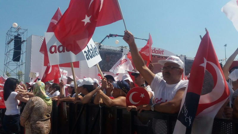 Adalet Mitingi'nden kareler - Resim: 23