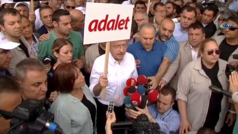 Kılıçdaroğlu'nun 'Adalet Yürüyüşü'nden kareler - Resim: 1