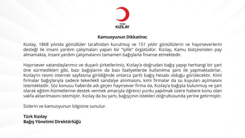 Kızılay Başkanı, Ensar Vakfı'na 8 milyon dolar aktarıldığını kabul etti - Resim : 1