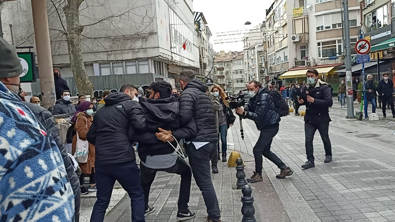 Boğaziçi öğrencilerine polis müdahalesi: Çok sayıda gözaltı - Resim : 1
