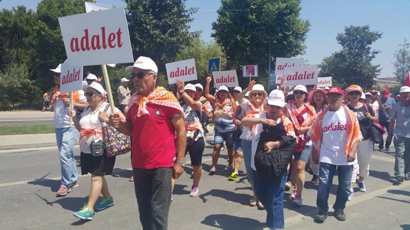 Adalet Mitingi'nden kareler - Resim: 16