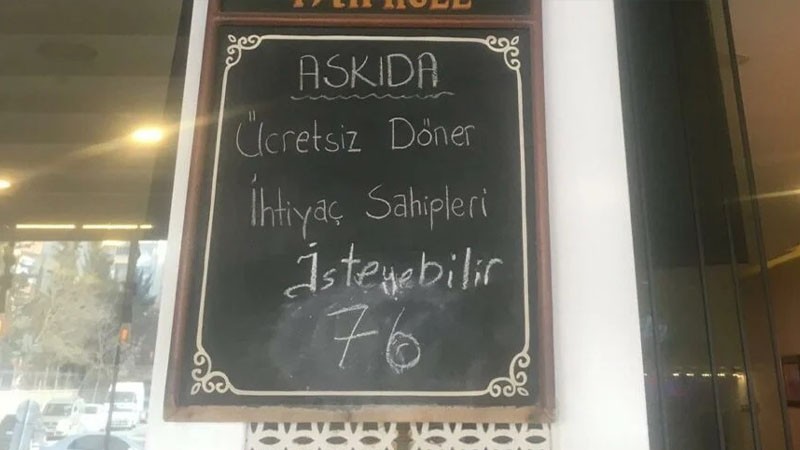 Askıda döner kampanyası başlatıldı - Resim : 1