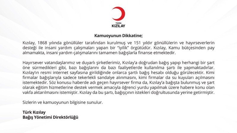 Kızılay Başkanı, Ensar Vakfı'na 8 milyon dolar aktarıldığını kabul etti - Resim : 1