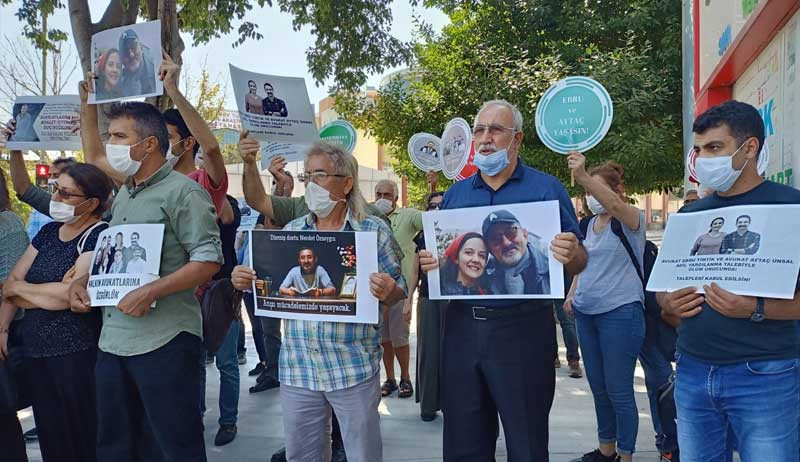 Sanatçı, aydın, yazar ve milletvekilleri: Ebru ve Aytaç'ı derhal serbest bırakın - Resim : 2